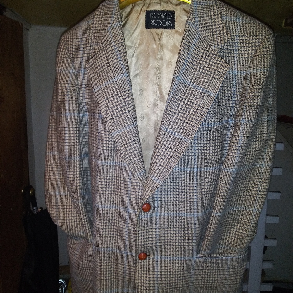 Camel hair blazer